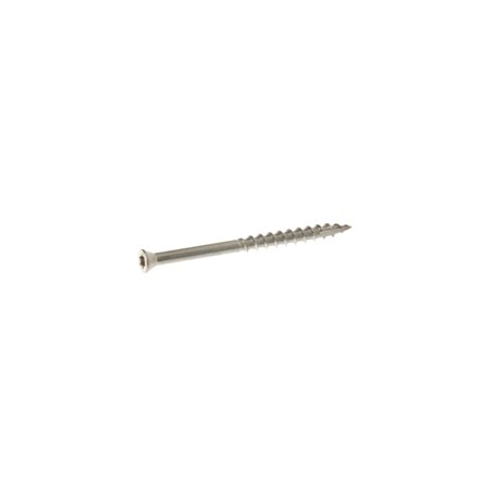 Grip-Rite Deck Screw, #7 x 3 in, 18-8 Stainless Steel, Trim Head, Torx Drive, 98 PK MAXS3TH3051